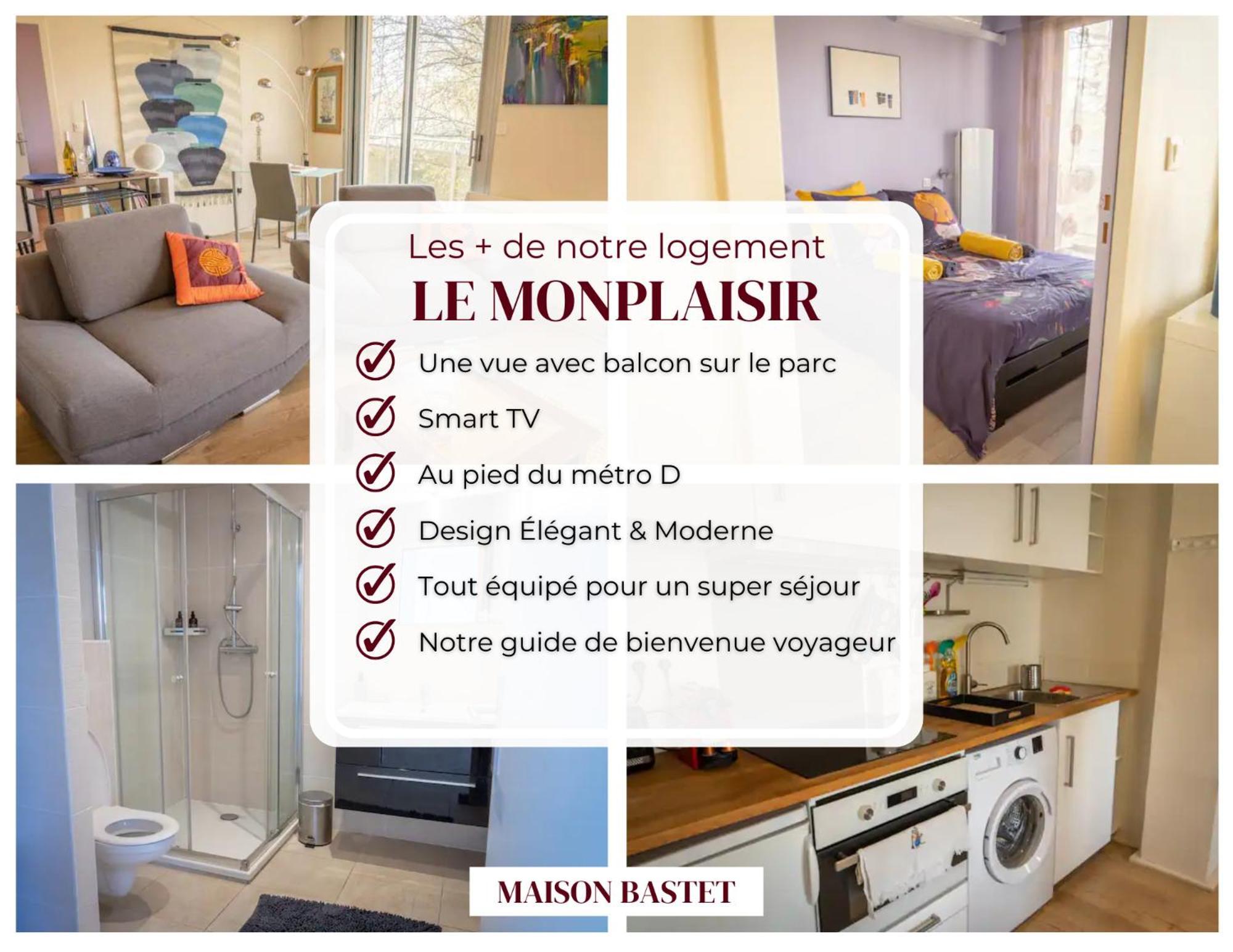 Le Monplaisir - T2 Cosy - Proche Du Metro Apartment Lyon Bagian luar foto